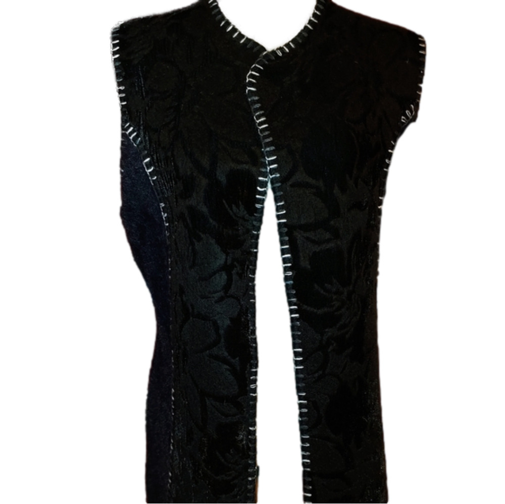 Rain+Rose Knit Open Sweater Duster M